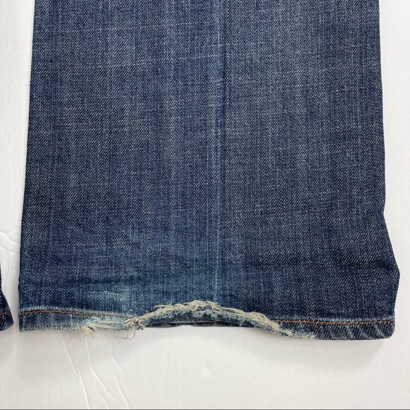 7 For All Mankind Rhinestone Pocket Bootcut Jeans 31 - Picture 12 of 12